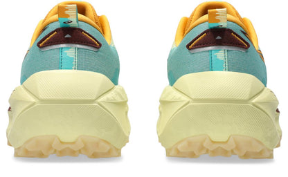 Asics Mens Trabuco Max 4 Trail Running - Wheat Yellow/Dark Red Planet