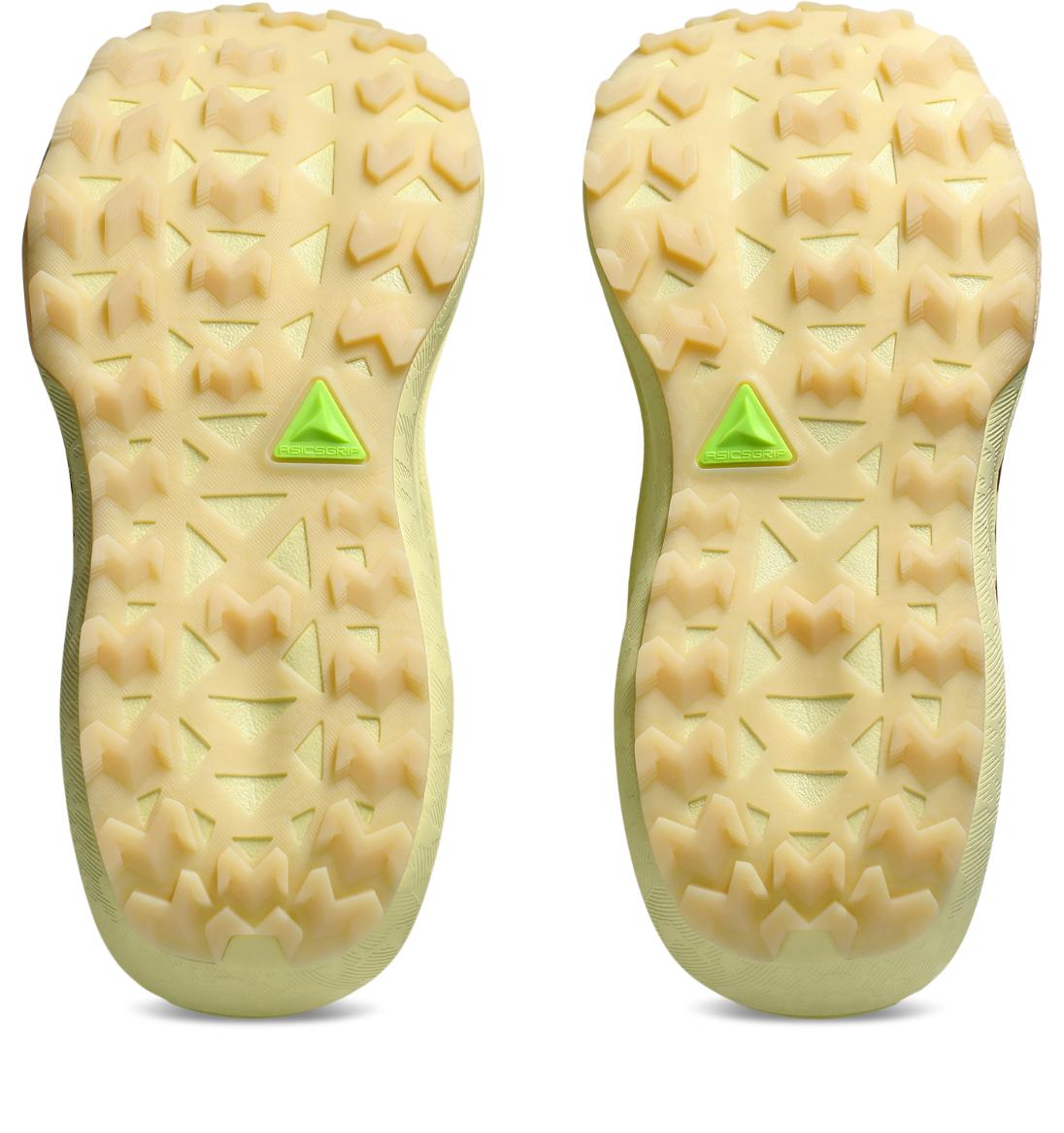 Asics Mens Trabuco Max 4 Trail Running - Wheat Yellow/Dark Red Planet