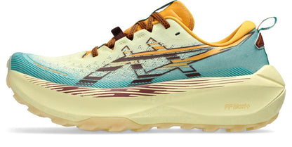 Asics Mens Trabuco Max 4 Trail Running - Wheat Yellow/Dark Red Planet
