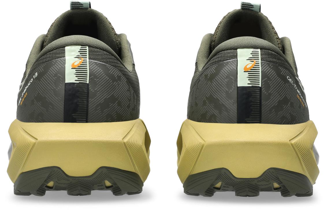 Asics Mens Gel Trabuco 13 G-TX Trail Running - Black/Whisper Green