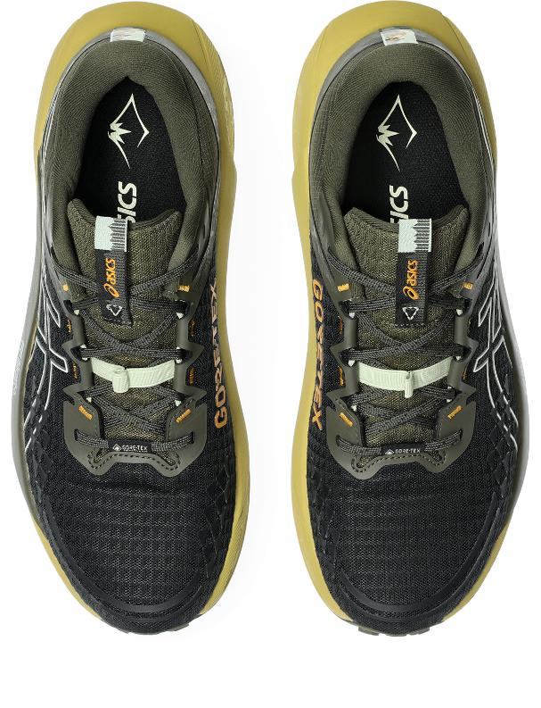 Asics Mens Gel Trabuco 13 G-TX Trail Running - Black/Whisper Green