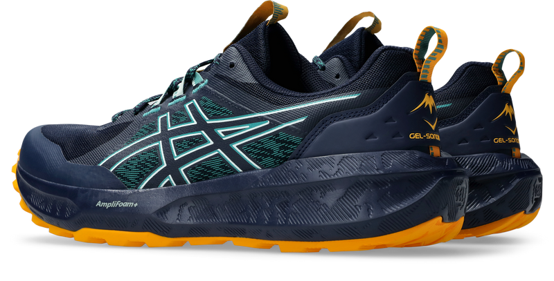 Asics Mens Gel Sonoma 8 Trail Running - Midnight/Rainy Lake