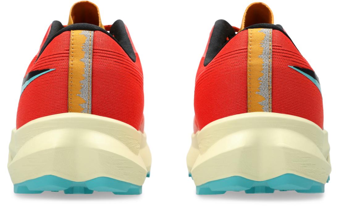 Asics Mens Fuji Lite 6 - Red Clay/Black