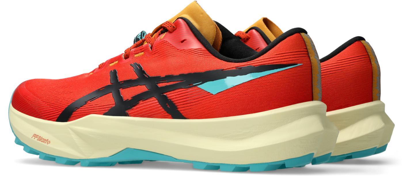 Asics Mens Fuji Lite 6 - Red Clay/Black