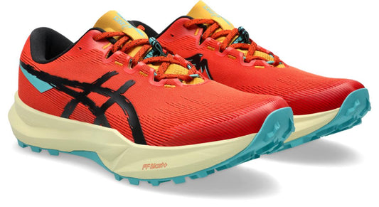 Asics Mens Fuji Lite 6 - Red Clay/Black