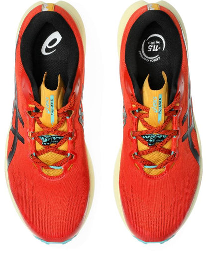 Asics Mens Fuji Lite 6 - Red Clay/Black