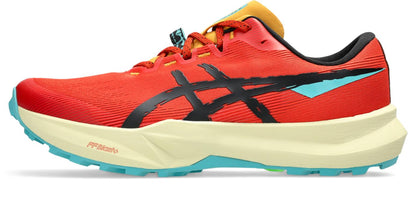 Asics Mens Fuji Lite 6 - Red Clay/Black