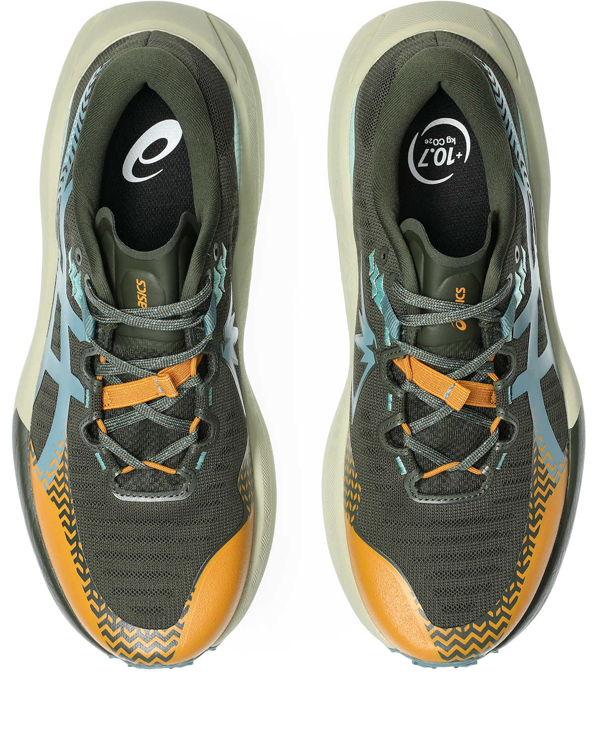 Asics Mens Trabuco Max 5 - Vintage Khaki/Foggy Teal