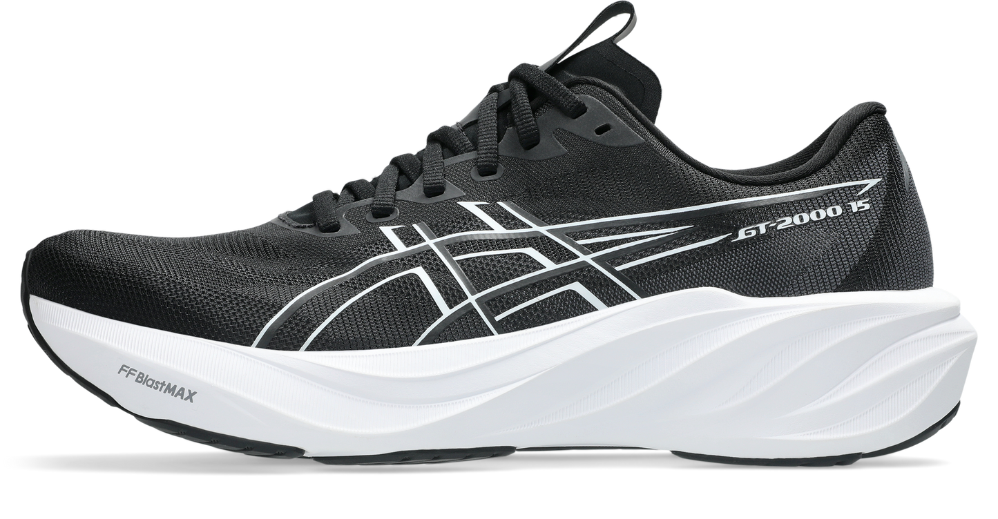 Asics Mens GT 2000 15- Black/White