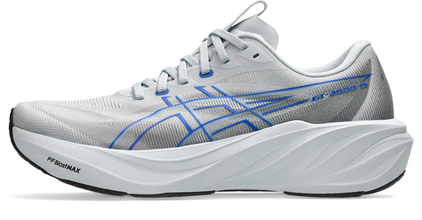 Asics Mens GT 2000 15 (2E)- Piedmont Grey/Blue