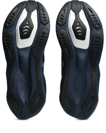 Asics Mens Novablast 6 - Midnight/Energy Aqua
