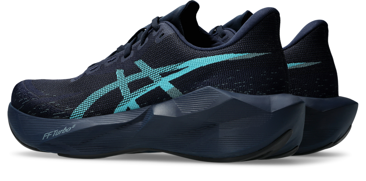 Asics Mens Novablast 6 - Midnight/Energy Aqua