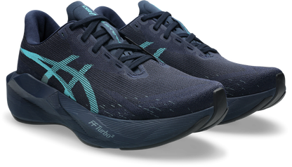 Asics Mens Novablast 6 - Midnight/Energy Aqua