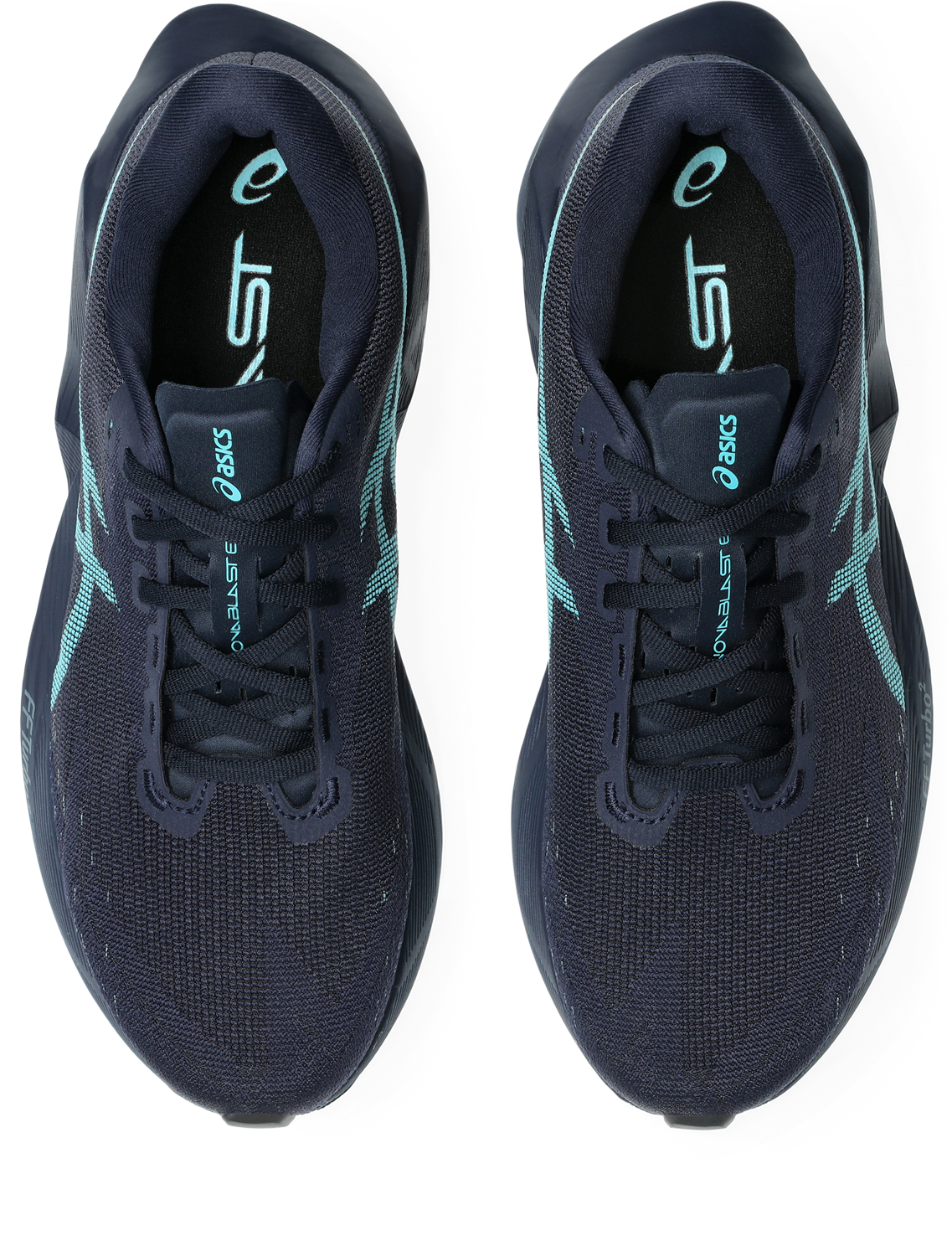 Asics Mens Novablast 6 - Midnight/Energy Aqua