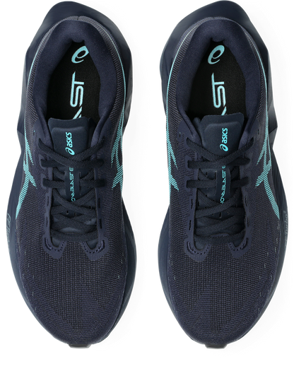 Asics Mens Novablast 6 - Midnight/Energy Aqua