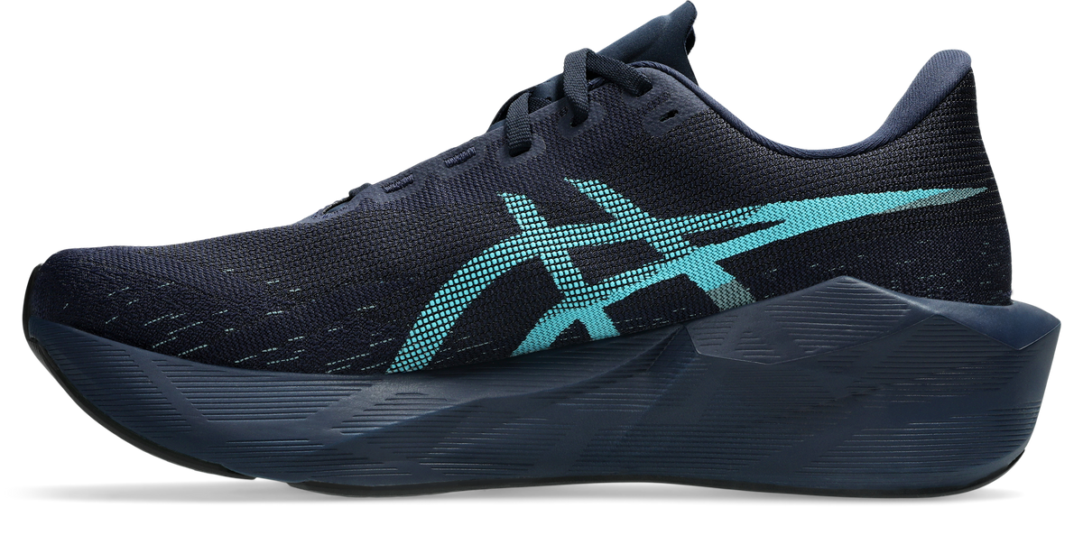 Asics Mens Novablast 6 - Midnight/Energy Aqua