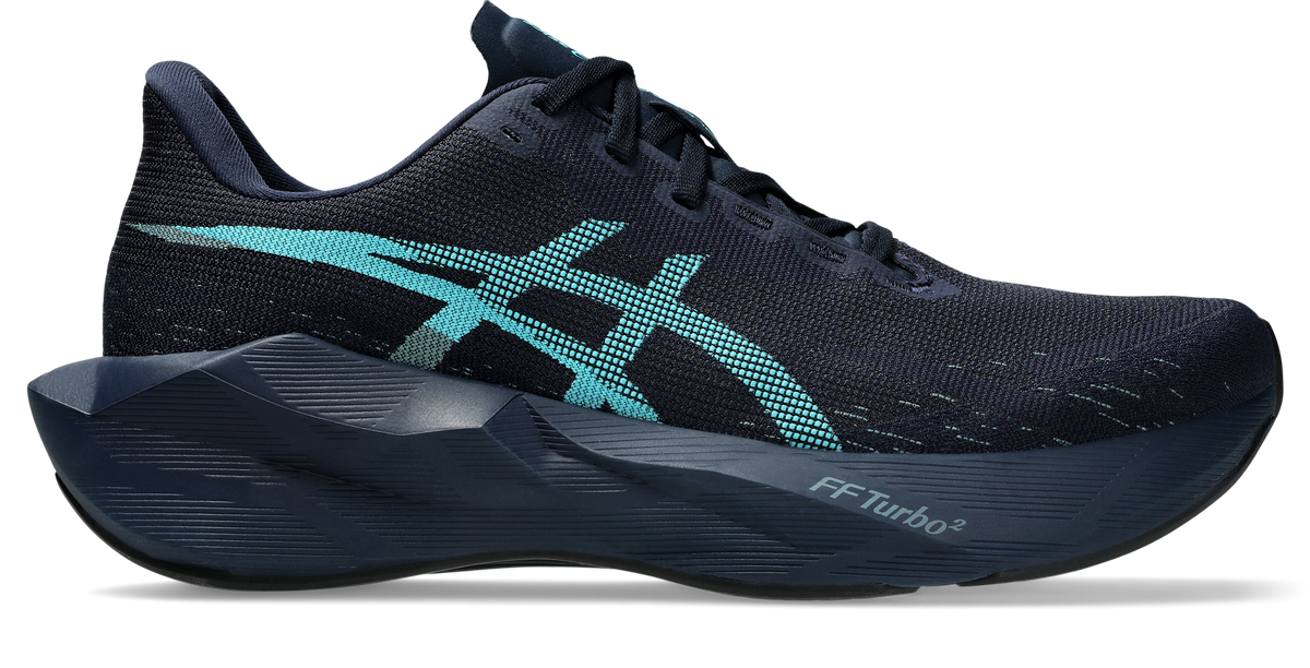 Asics Mens Novablast 6 - Midnight/Energy Aqua