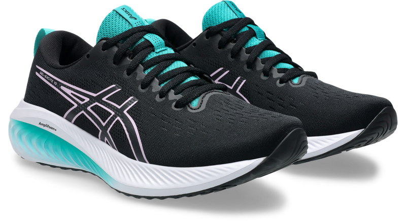 Asics Women's Gel Excite 10 (D Wide) - Black/Light Ube