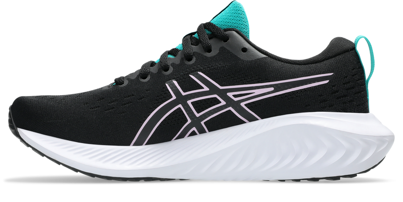 Asics Women's Gel Excite 10 (D Wide) - Black/Light Ube