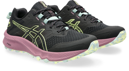 Asics Womens Trabuco Terra 2 Trail Running - Black/Huddle Yellow