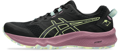 Asics Womens Trabuco Terra 2 Trail Running - Black/Huddle Yellow