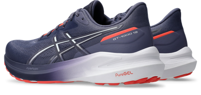 Asics Womens GT 1000 13 (D Wide) - Indigo Fog/White