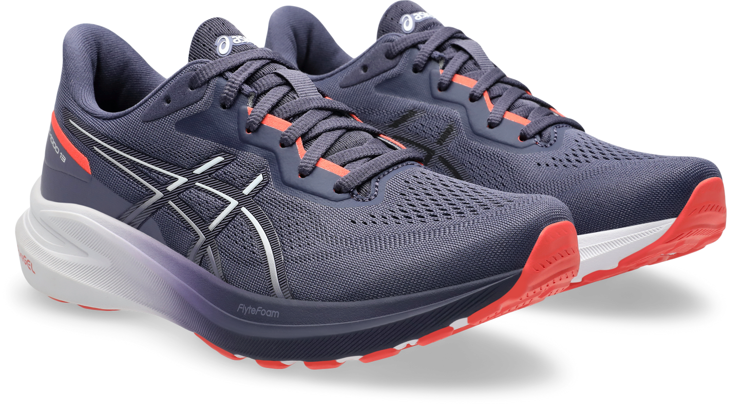 Asics Womens GT 1000 13 (D Wide) - Indigo Fog/White