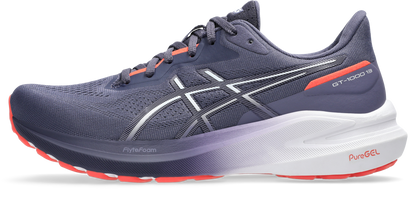 Asics Womens GT 1000 13 (D Wide) - Indigo Fog/White