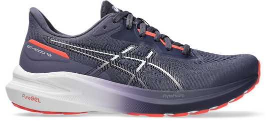 Asics Womens GT 1000 13 (D Wide) - Indigo Fog/White