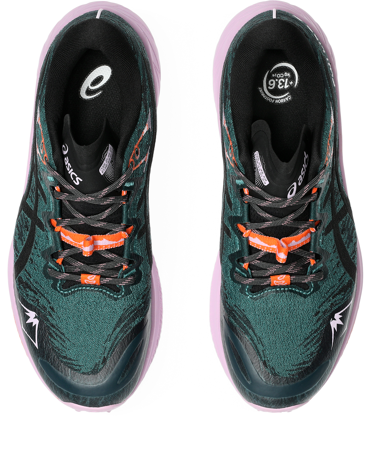 Asics Womens Fuji Lite 5 - Rainy Lake/Black