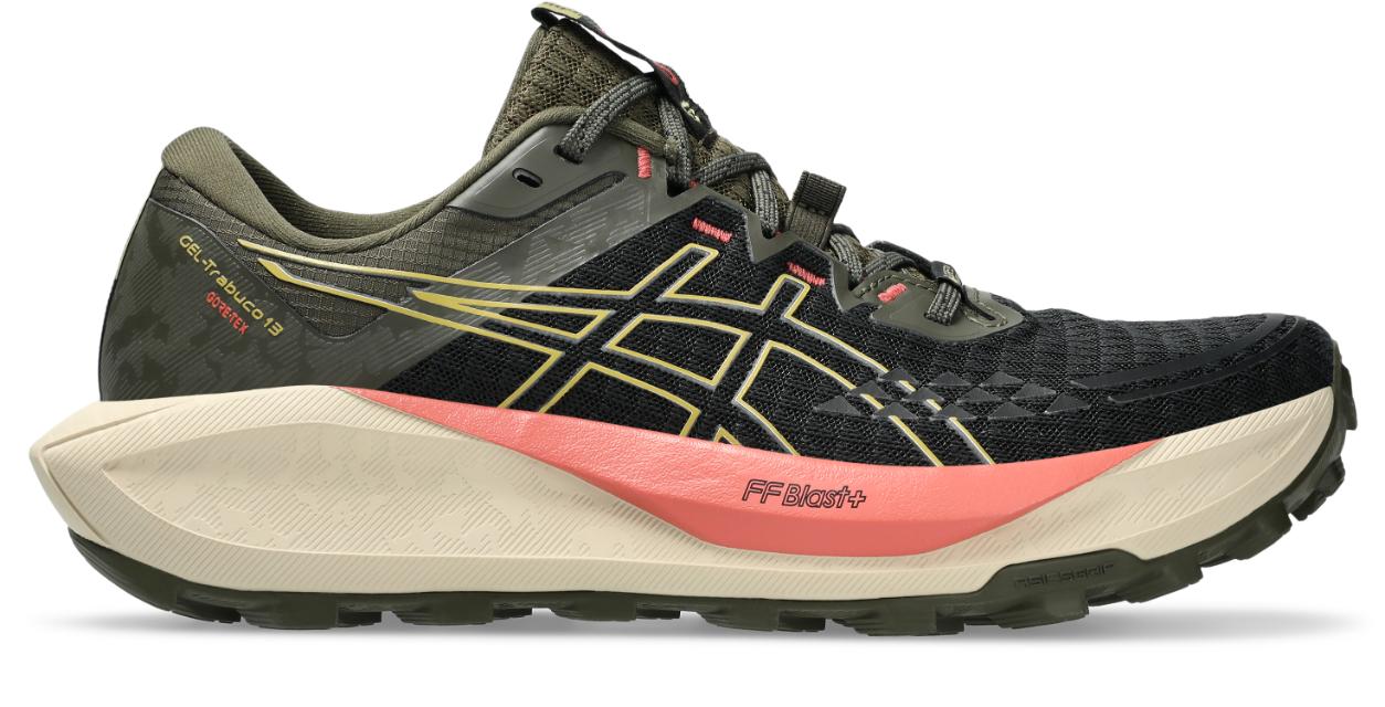 Asics Womens Gel Trabuco 13 G-TX - Black/Lemon Grass