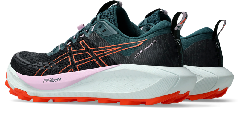 Asics Women's Gel Trabuco 13 Trail Running - Black/Nova Orange