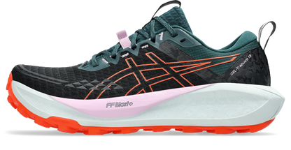 Asics Women's Gel Trabuco 13 Trail Running - Black/Nova Orange