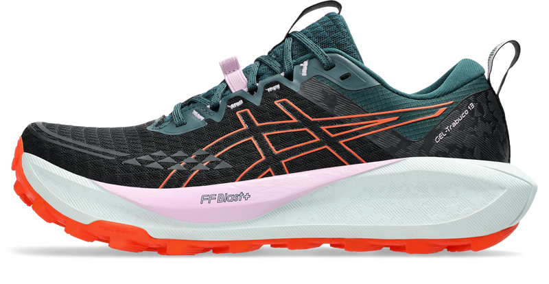 Asics Women's Gel Trabuco 13 Trail Running - Black/Nova Orange