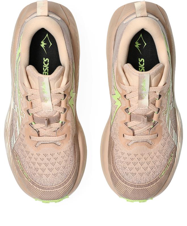 Asics Womens Trabuco Max 4 Trail Running - Pale Apricot/Cream