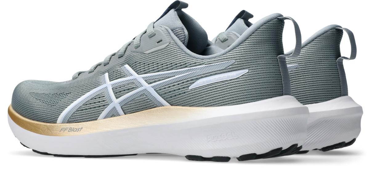 Asics Womens GT 1000 14 (D Wide) - Gravel/White