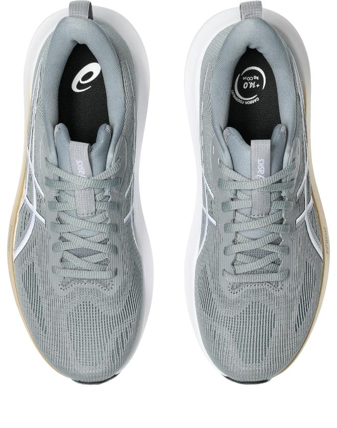 Asics Womens GT 1000 14 (D Wide) - Gravel/White