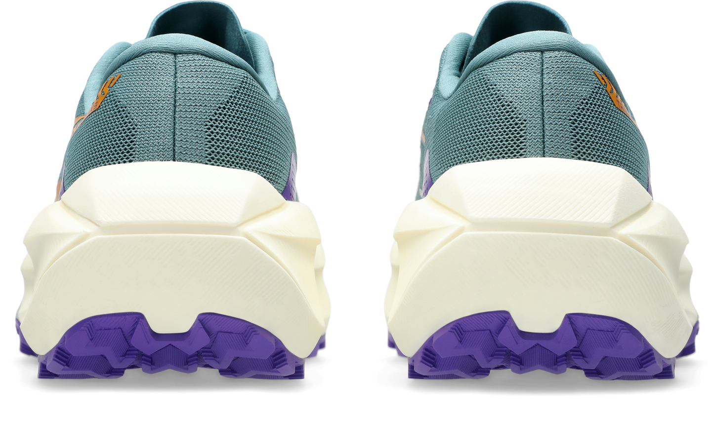 Asics Womens Trabuco Max 5 Trail Running - Foggy Teal/Radiant Amethyst