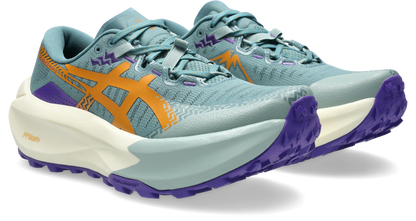 Asics Womens Trabuco Max 5 Trail Running - Foggy Teal/Radiant Amethyst