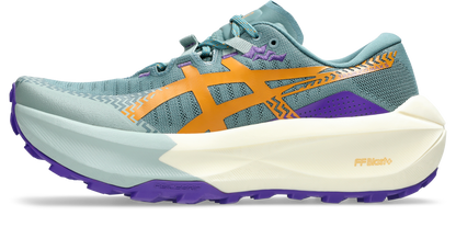 Asics Womens Trabuco Max 5 Trail Running - Foggy Teal/Radiant Amethyst