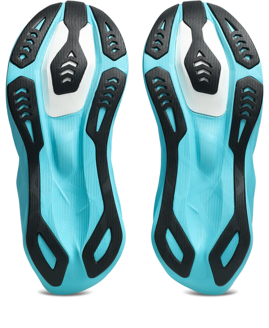 Asics Womens Novablast 6 - Energy Aqua/White