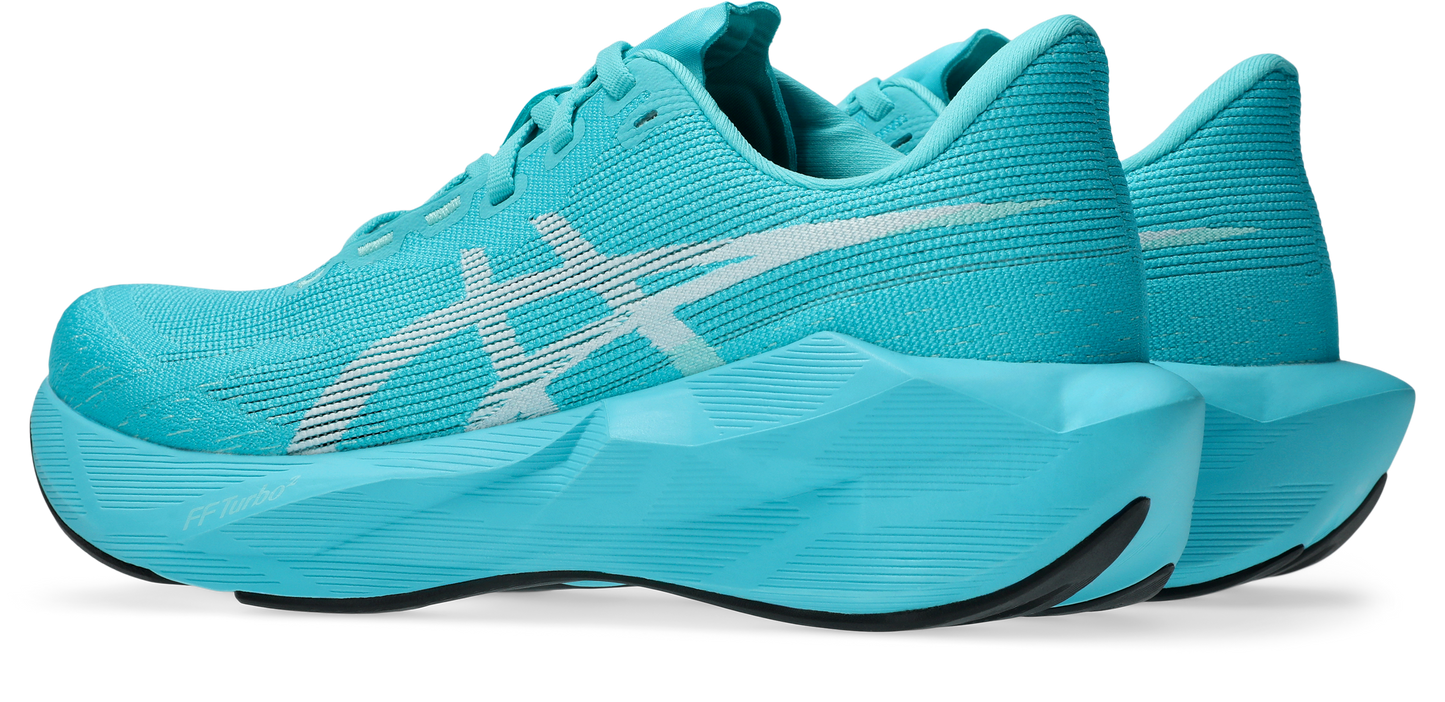 Asics Womens Novablast 6 - Energy Aqua/White