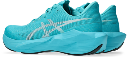 Asics Womens Novablast 6 - Energy Aqua/White