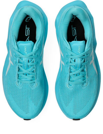 Asics Womens Novablast 6 - Energy Aqua/White