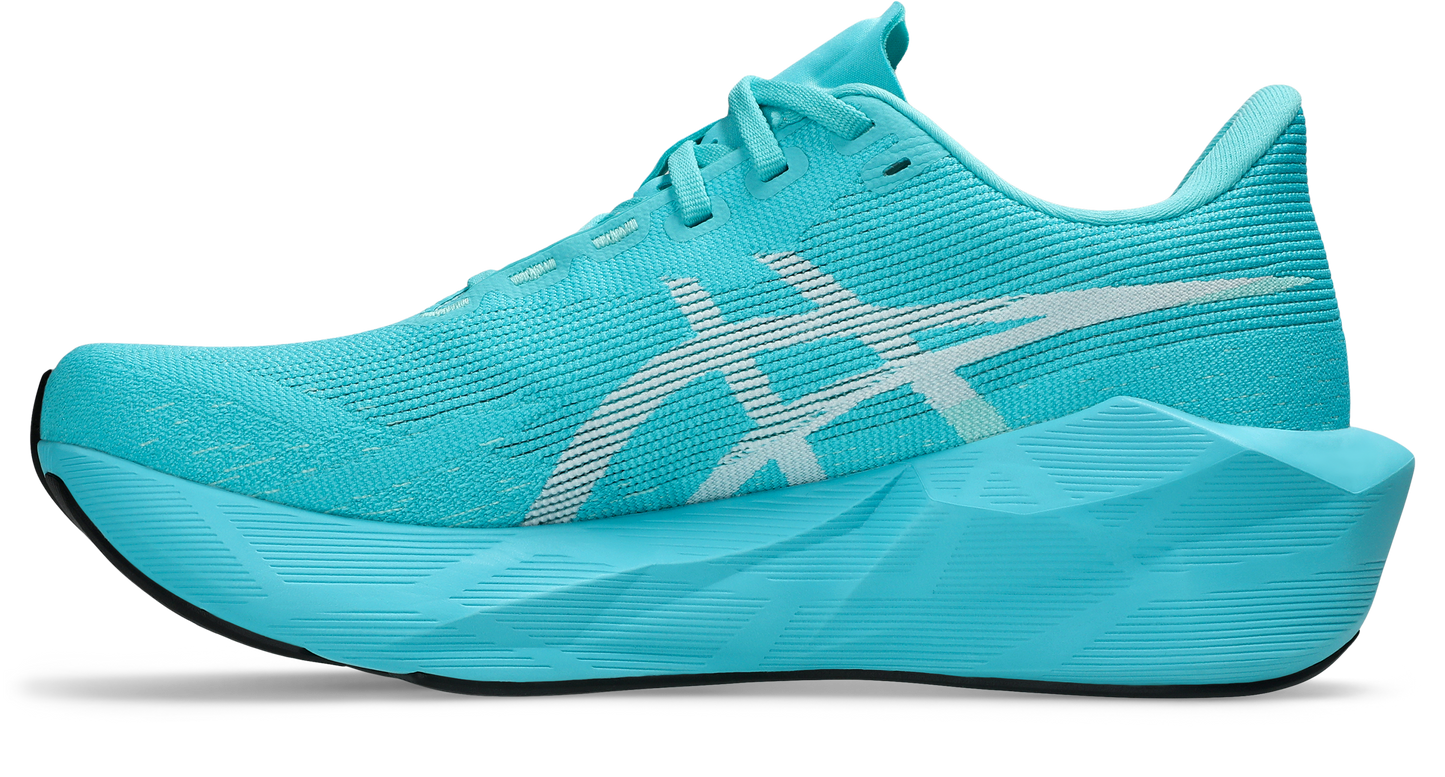 Asics Womens Novablast 6 - Energy Aqua/White