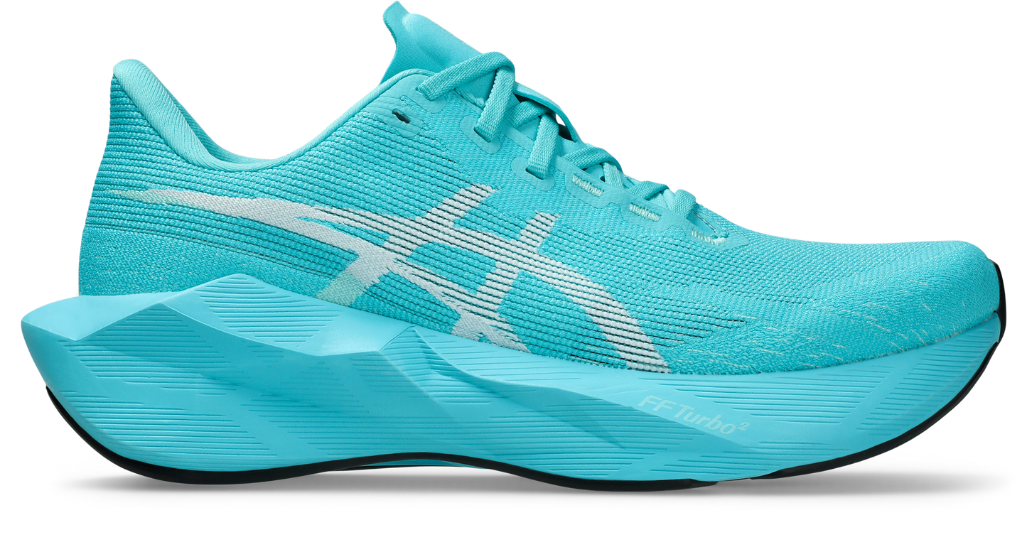 Asics Womens Novablast 6 - Energy Aqua/White