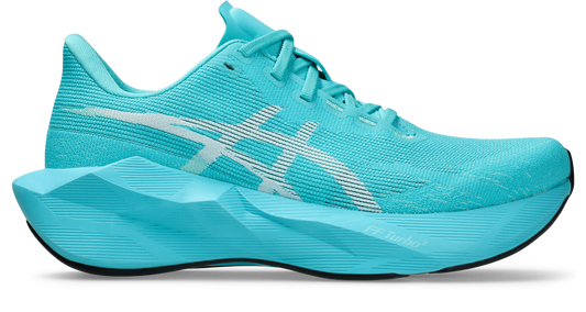 Asics Womens Novablast 6 - Energy Aqua/White