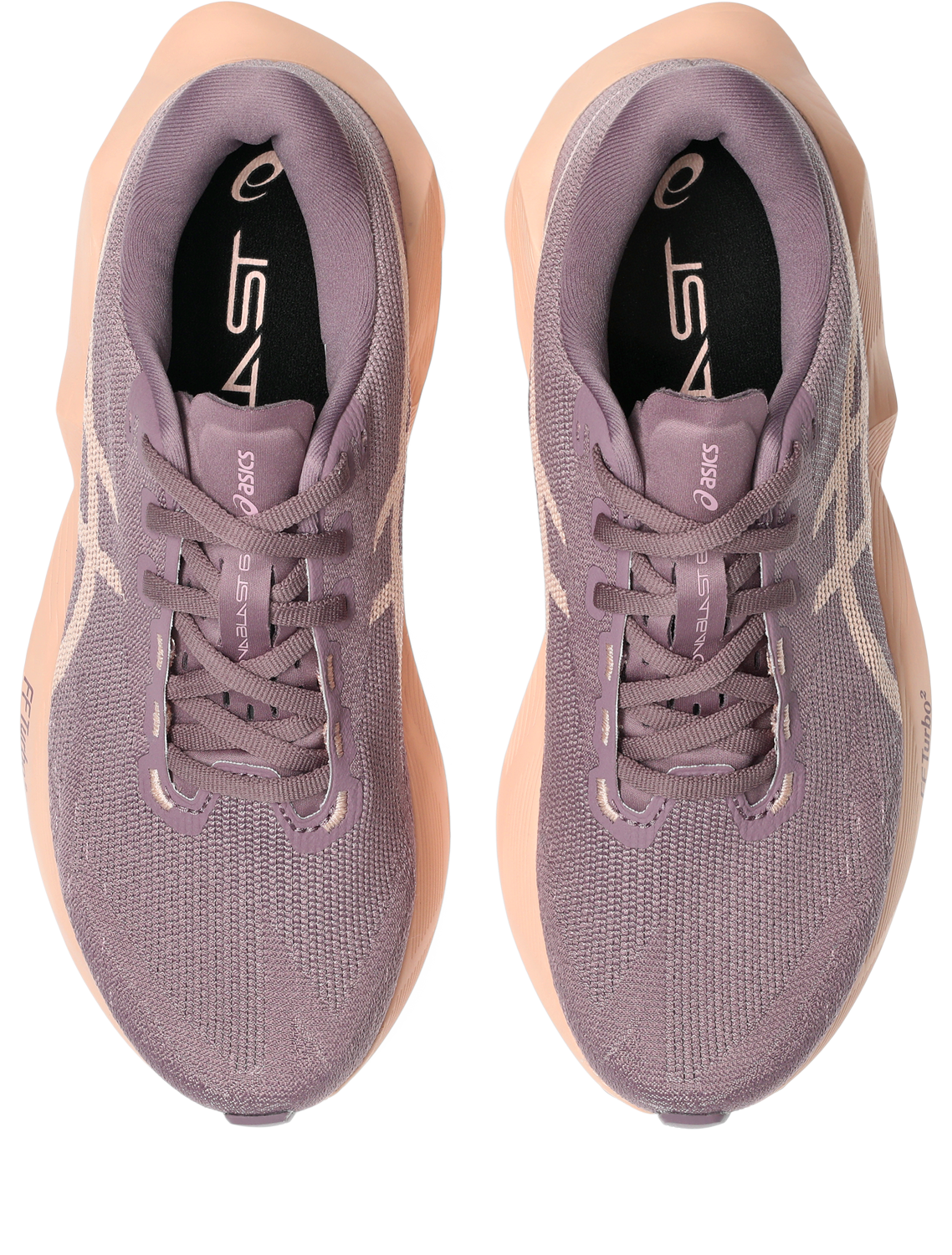 Asics Womens Novablast 6 - Dusty Mauve/Cantaloupe