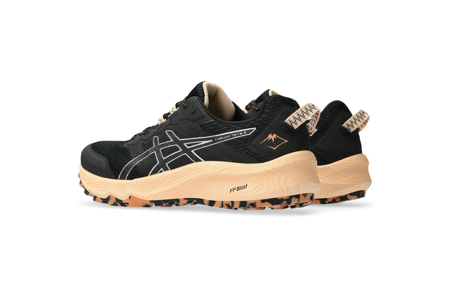 Asics Womens Trabuco Terra 2 - Black/Pure Silver