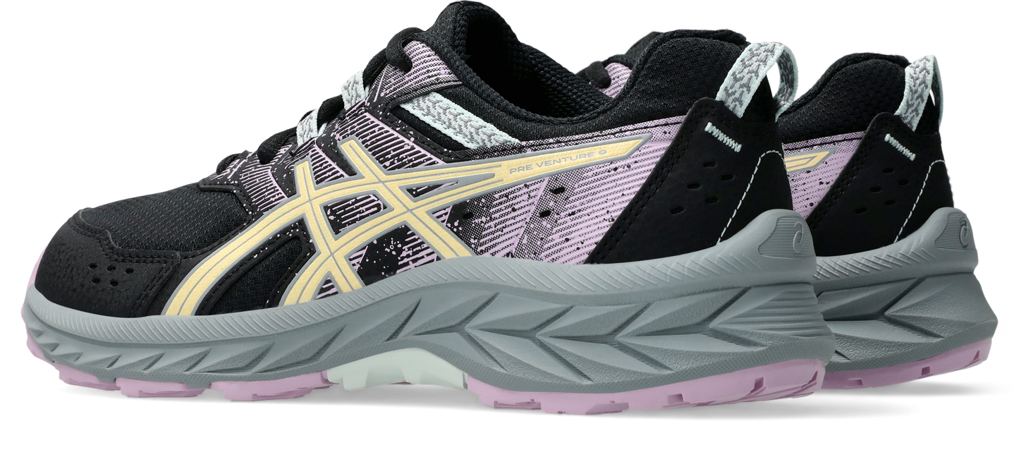 Asics Kids Gel Venture 9 GS - Black/Light Orange